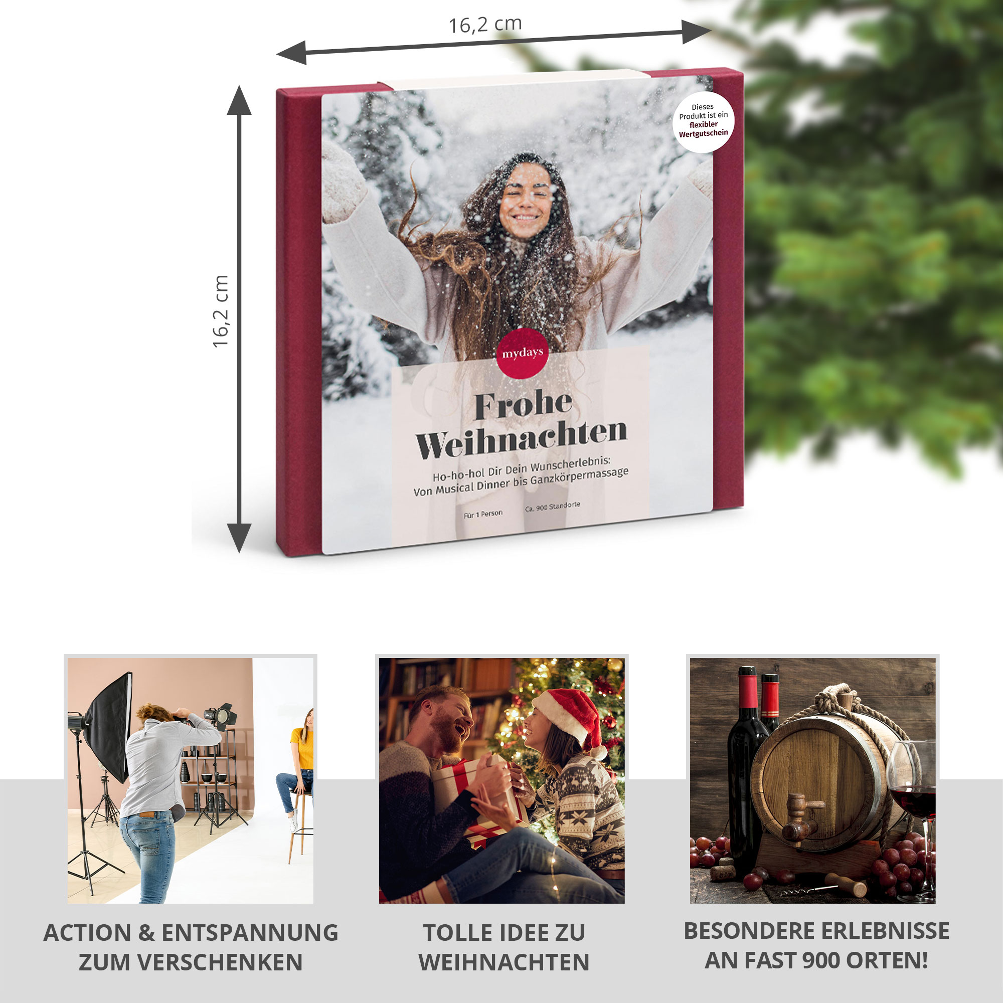 Geschenkbox Frohe Weihnachten - MD