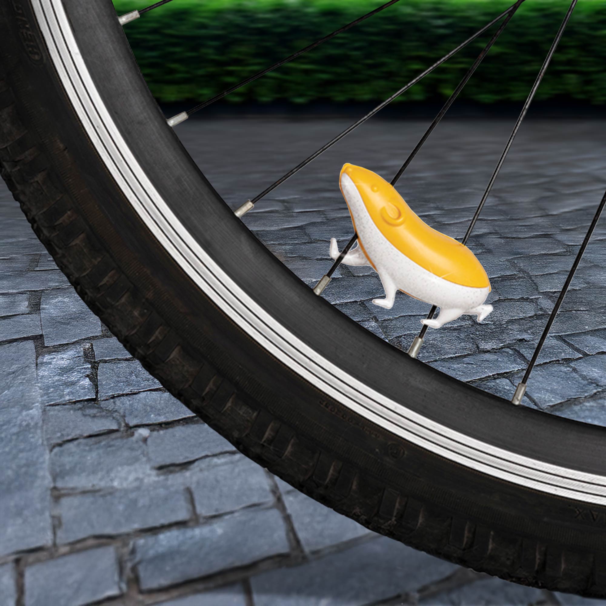 Fahrrad Hamster für Speichen